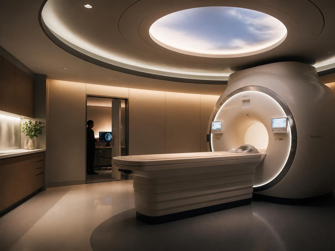 Modern MRI suite
